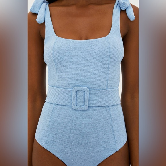 BEACH RIOT Sydney One Piece Denim Scrunch, BRAND NEW, Size Small, $168 - Picture 5 of 12